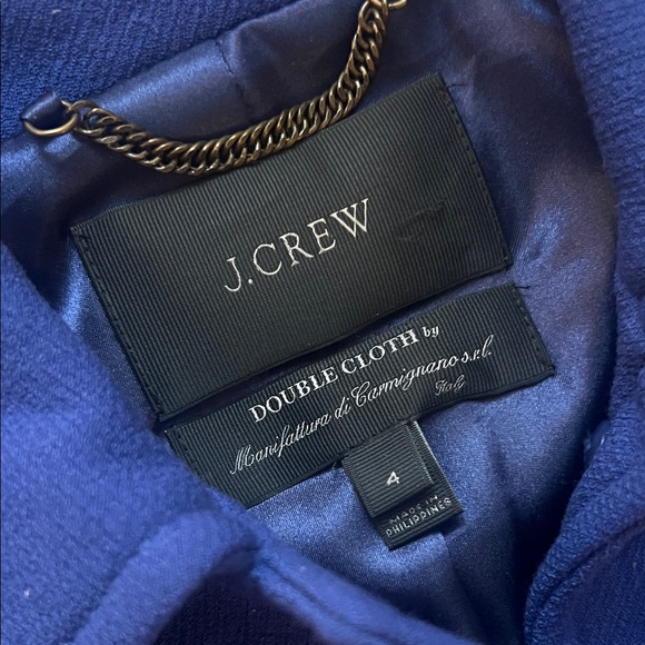 J. Crew Double Cloth Italian Wool Thinsulate Coat 4 - Picture 2 of 6